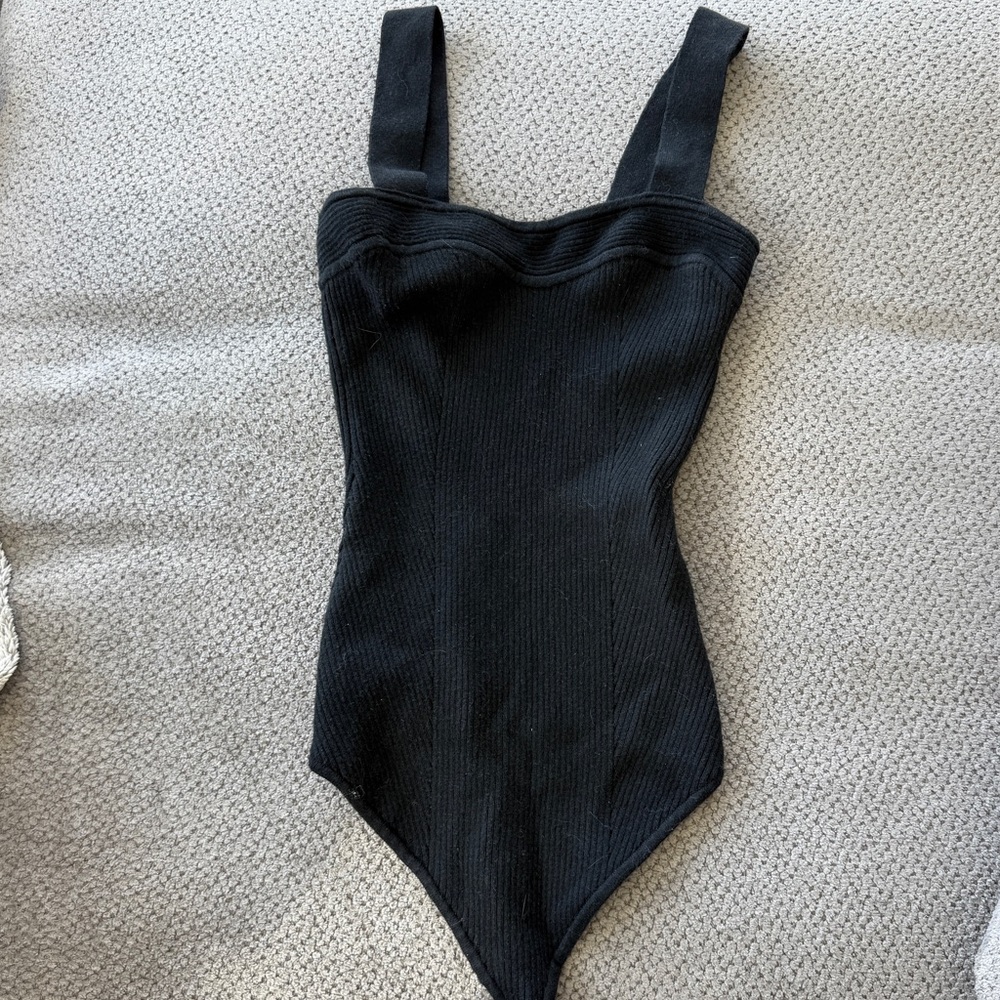 Abercrombie Ribbed Sweater Bodysuit